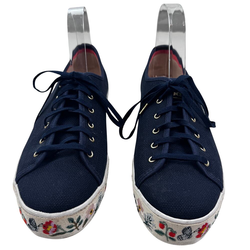 Keds x Rifle Paper Co. Triple Kick Strawberry Fields Sneakers Women's Size 10